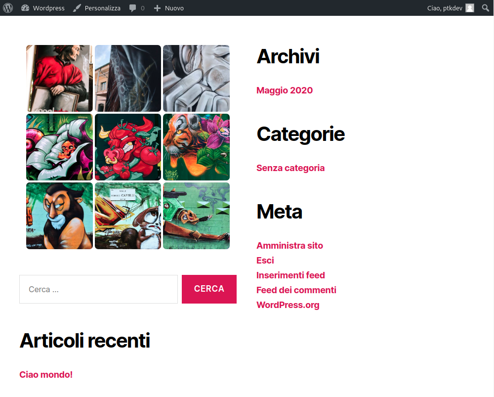 WebComponent: InstagramWidget 