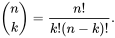Binomial Coefficient