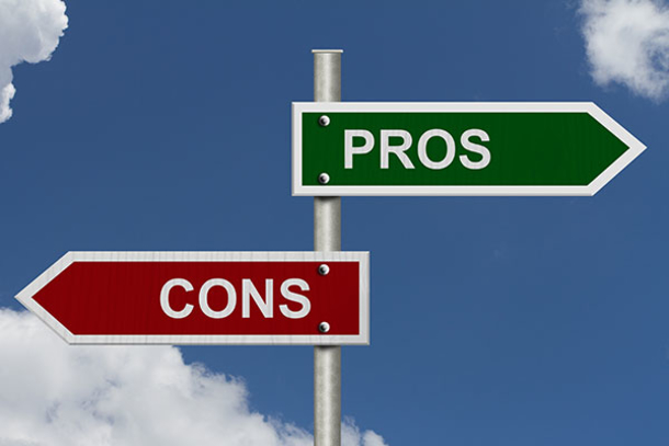 Find the pros and cons