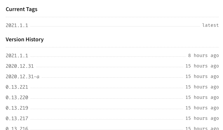 snuggsiツ CalVer releases