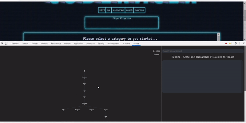 State change on Click