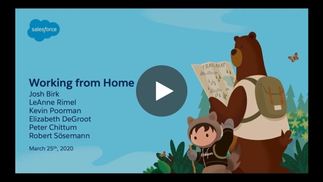 Group Conversation on Remote Working video