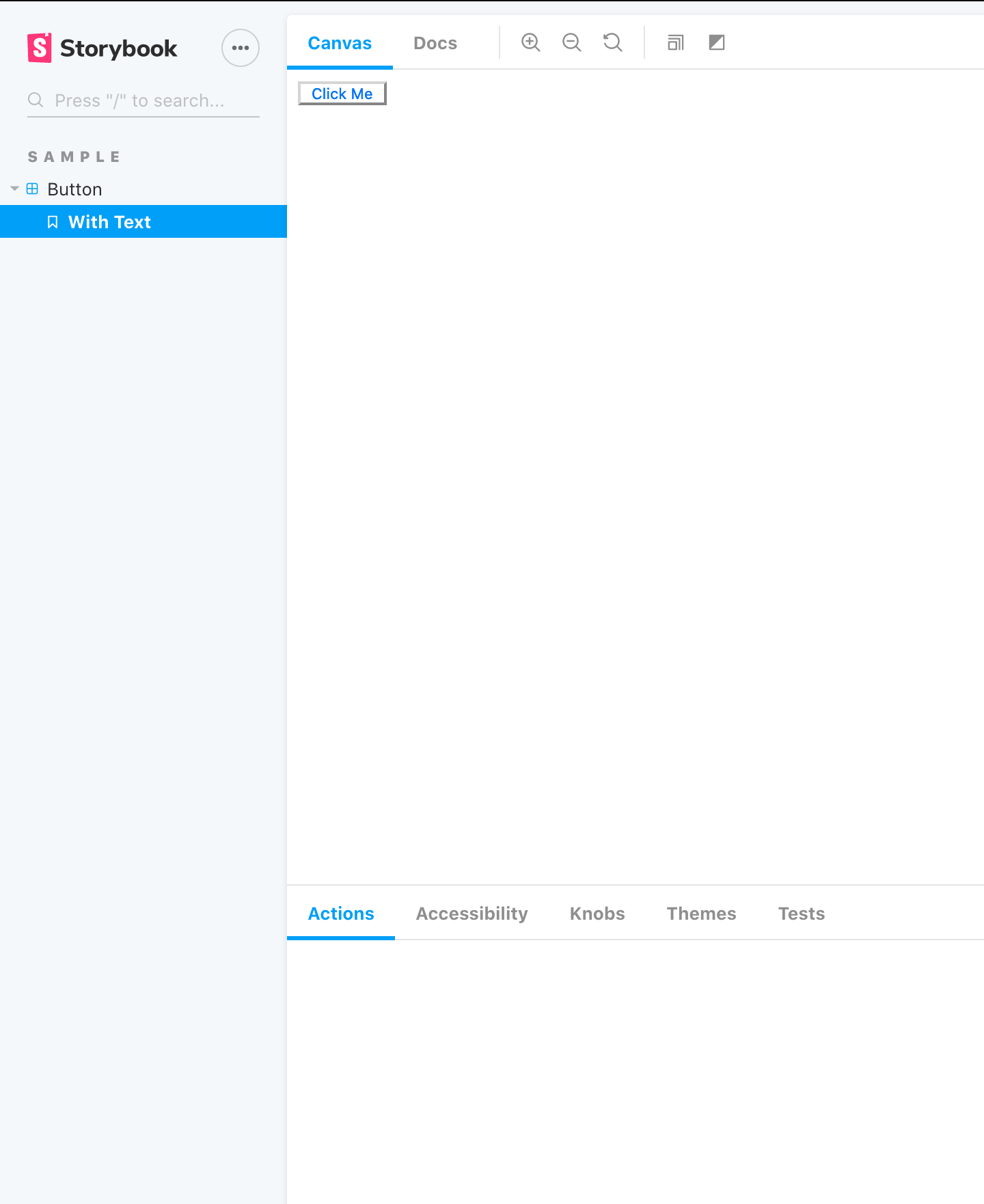 Local Storybook in Browser