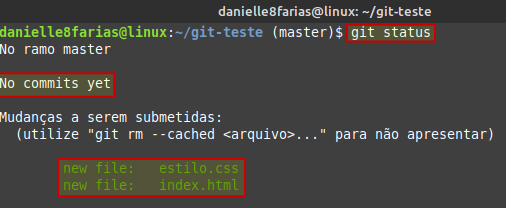 arquivos monitorados