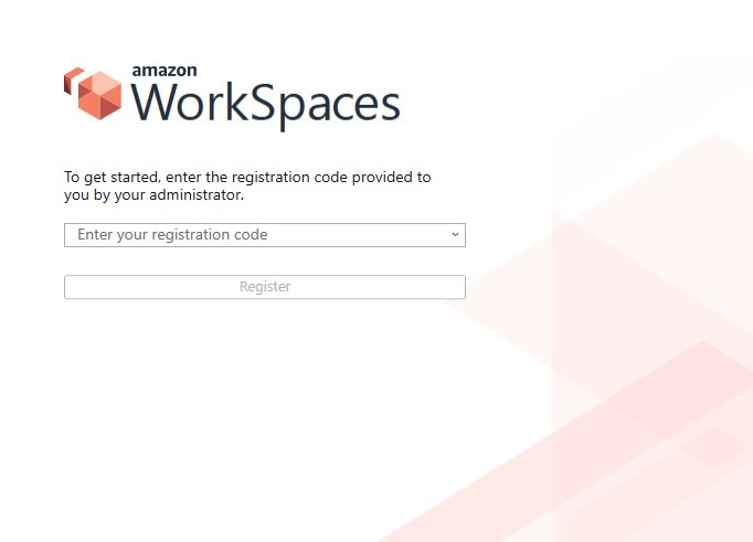WorkSpace Registration