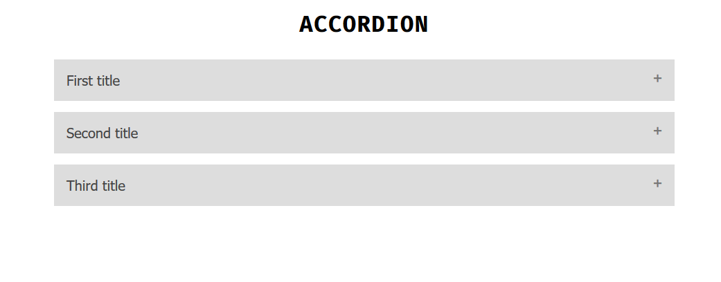 A better view of the accordion