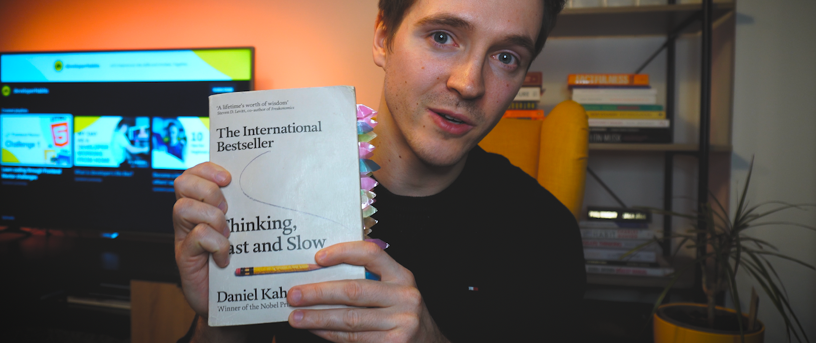 Me with my copy of the book