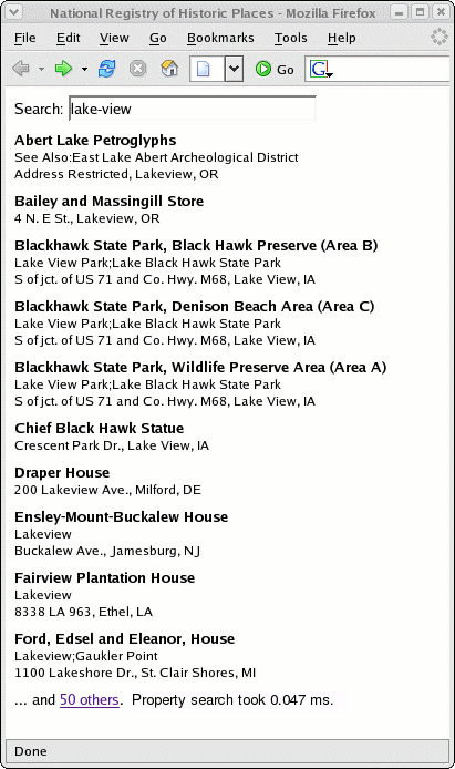 UI screenshot from puzzle submission