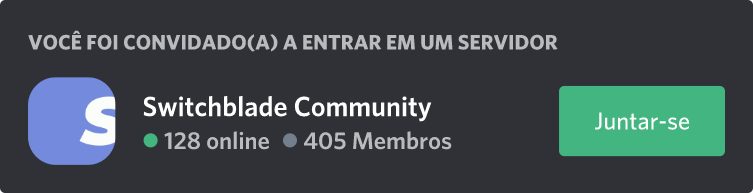 Portuguese Invidget Widget Example