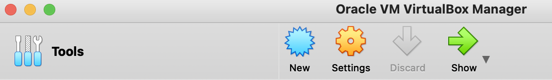 VirtualBox create New VM