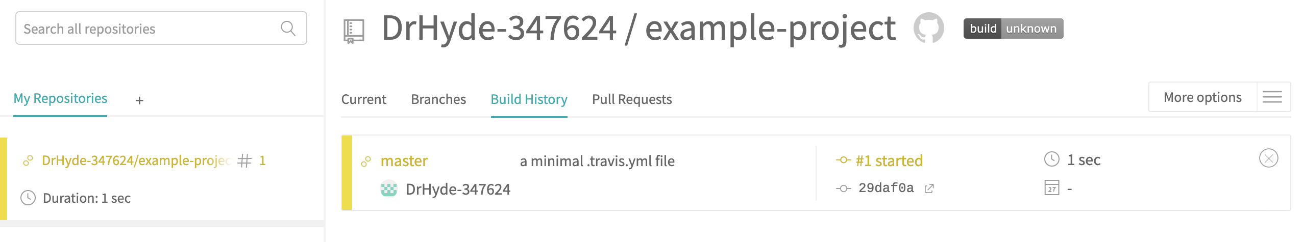 The project is building