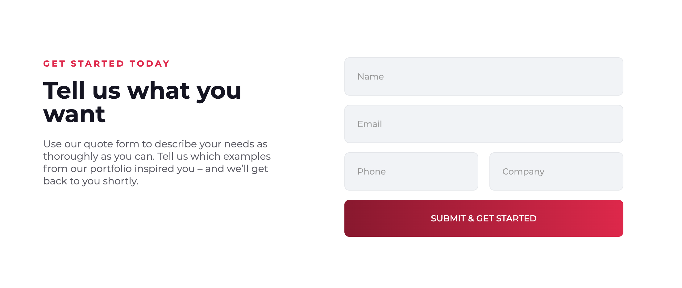 image of a page section