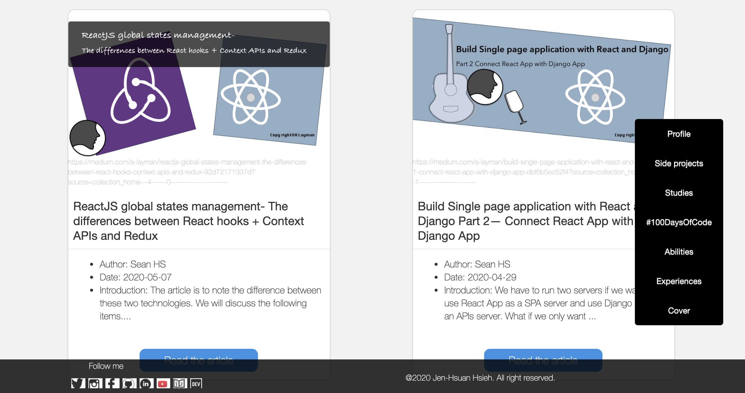   Day 16 of #100DaysOfCode: Design a Layout for Articles with Bootstrap Card
