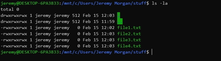 Windows Subsystem for Linux WSL