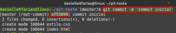 primeiro commit