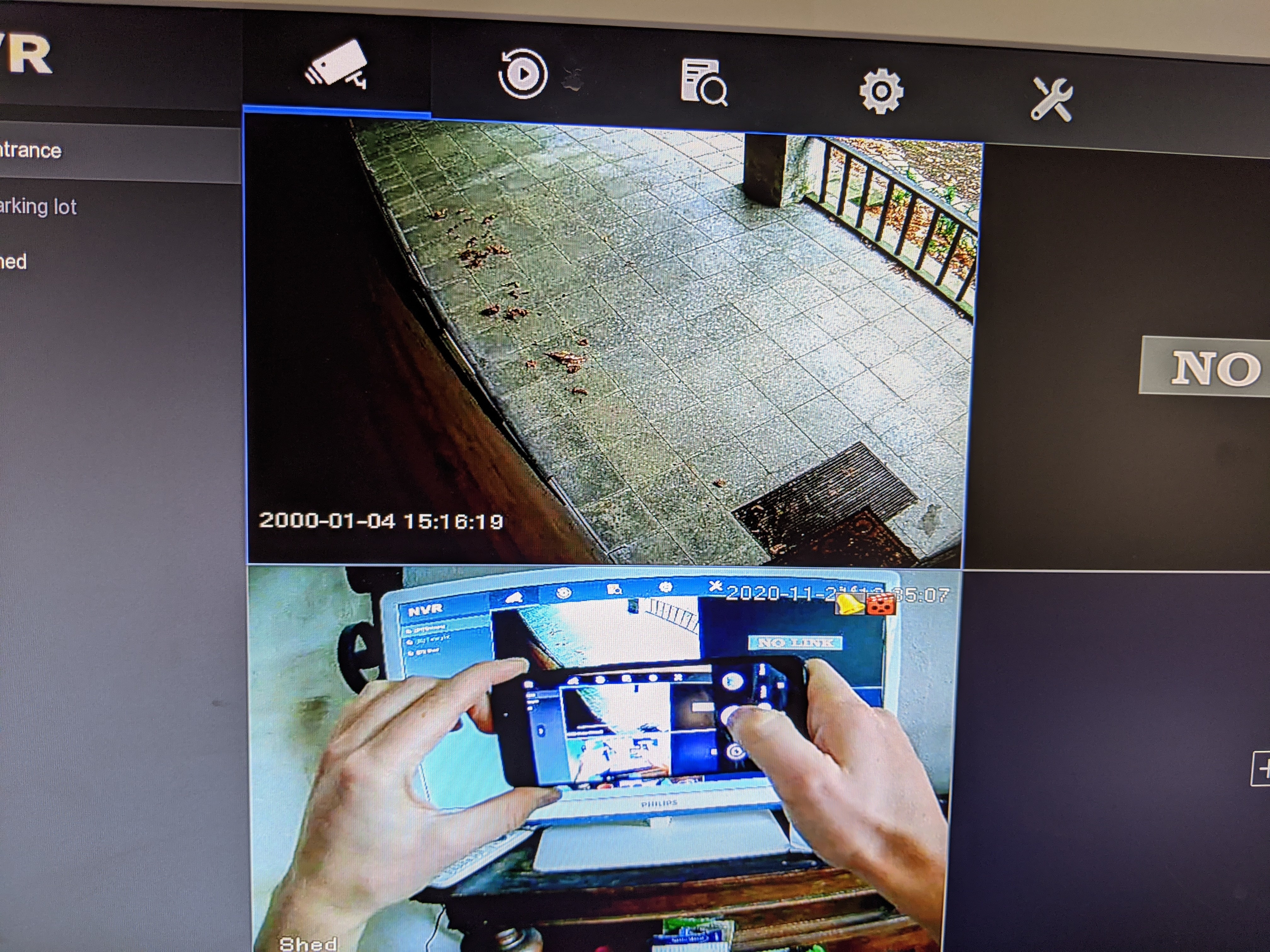 Cameras working