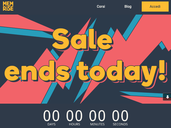 Memrise Email Countdown Clock