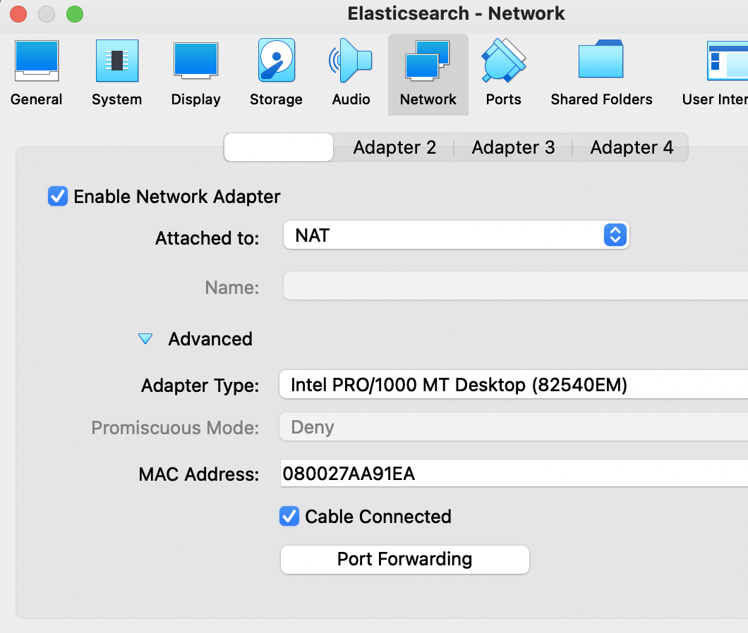 setting up port forwarding 2