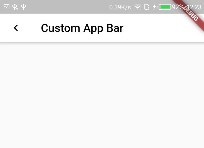 GitHub - hnoor/customAppBar: Create a custom App bar with flutter