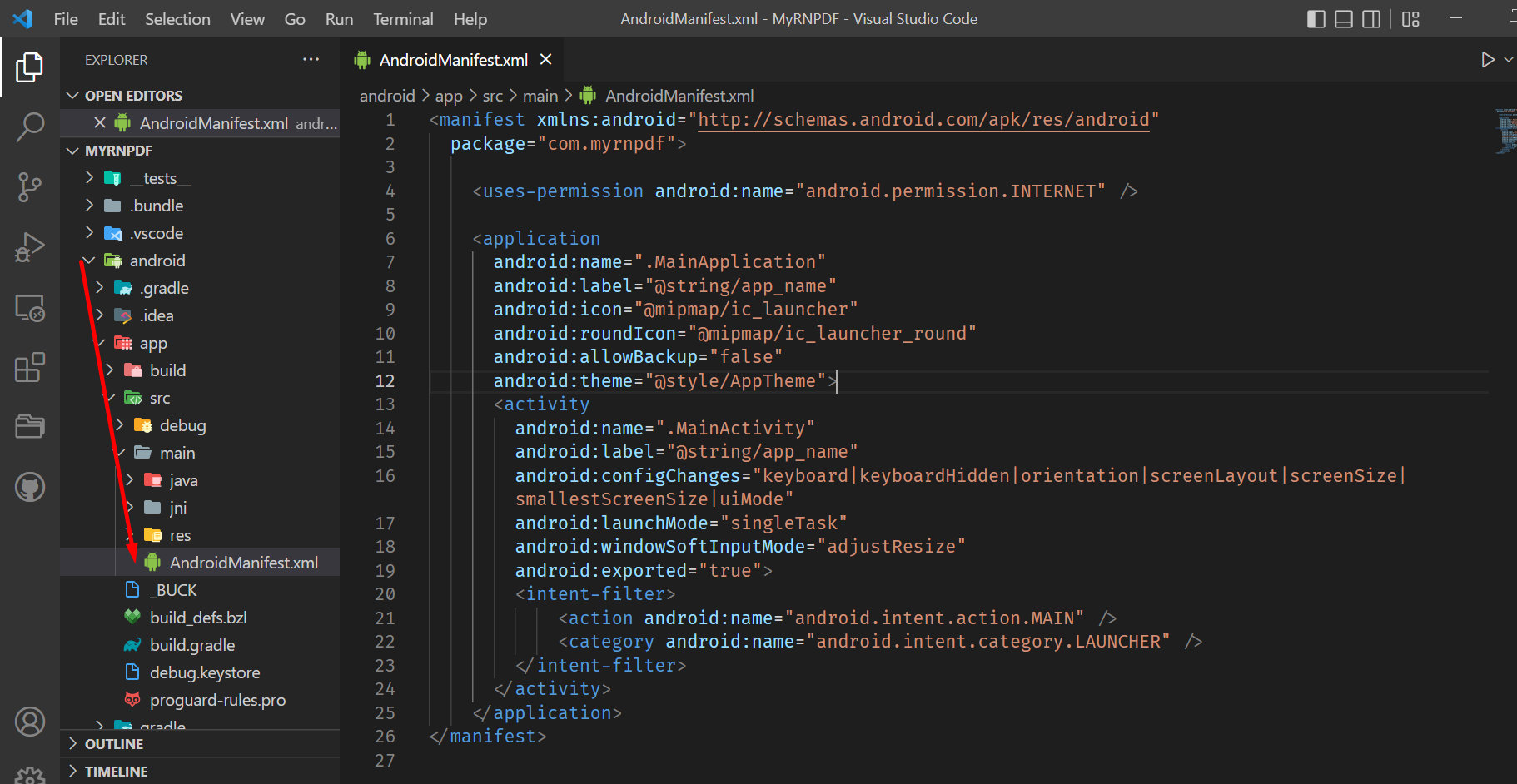 React native html to pdf
