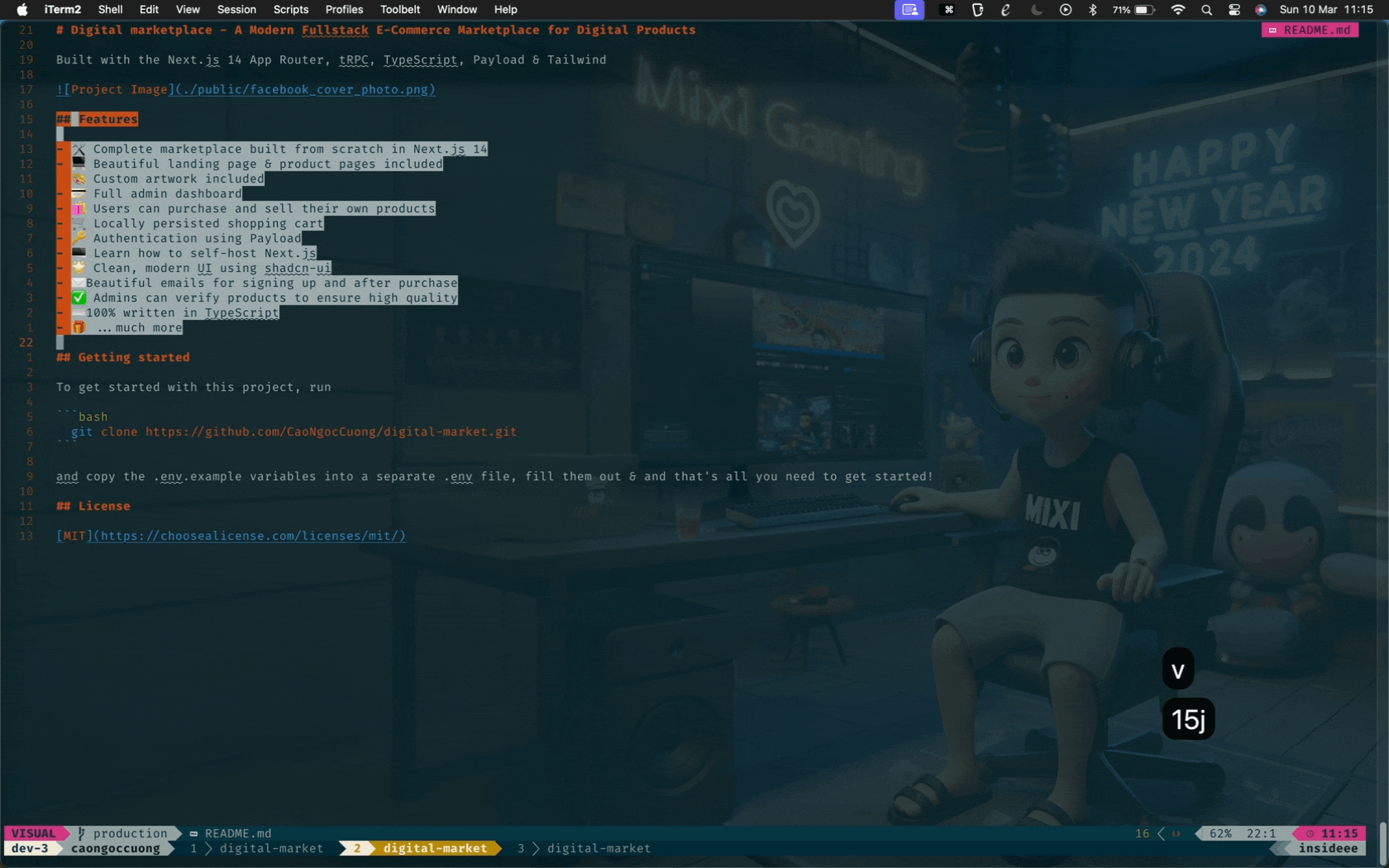 yarn and paste demonstrate