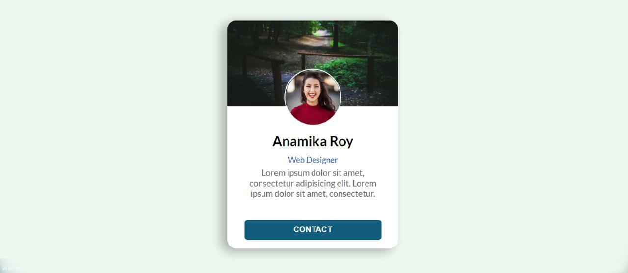 Create contact button