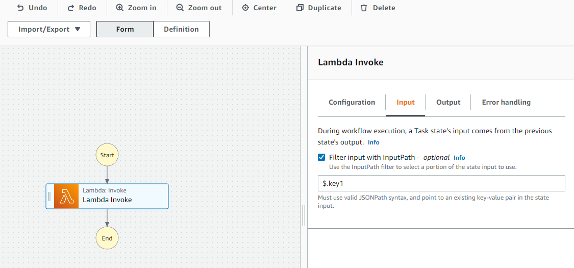 Filtering Input