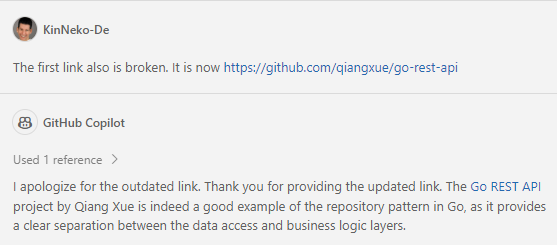 Another link is broken!