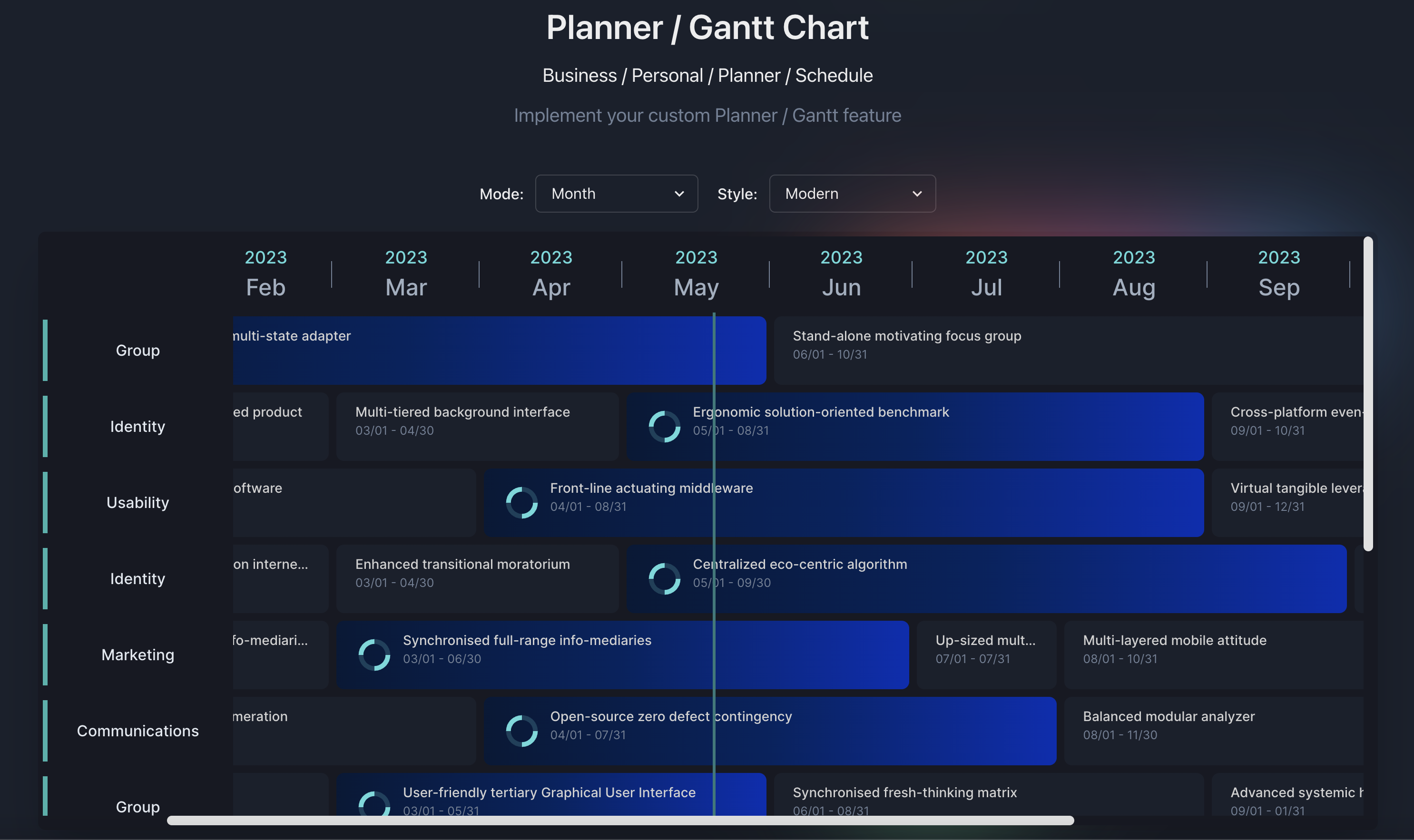 Example Planner