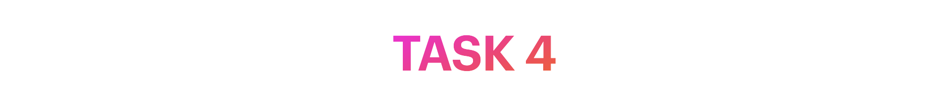 Task #4