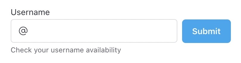 Input with Helper & Error message