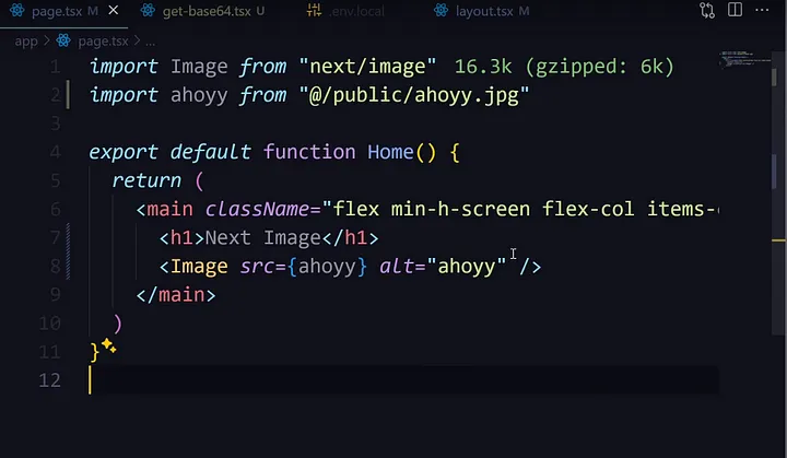 Local Image in Next.js