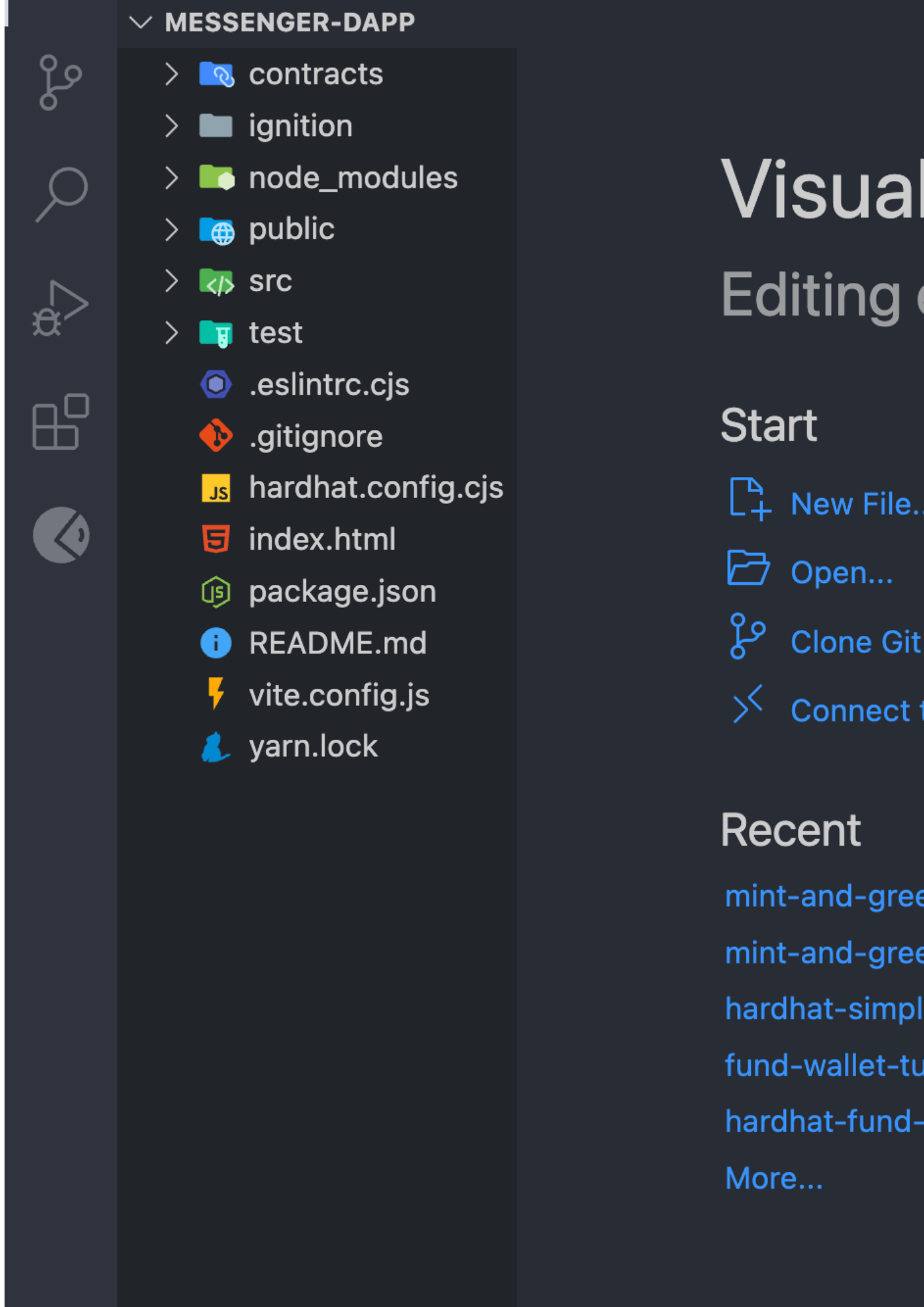 Hardhat folder structure