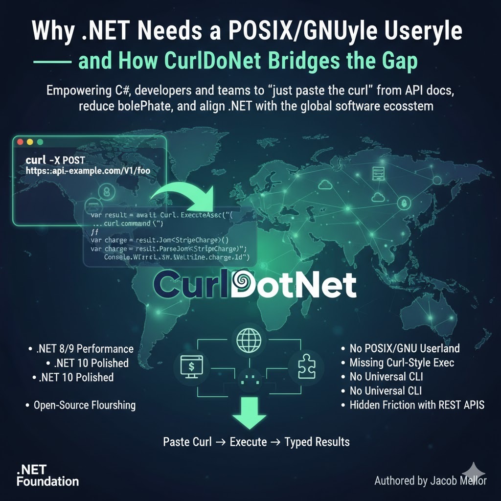 CurlDotNet - Why .NET Needs a POSIX/GNU Userland