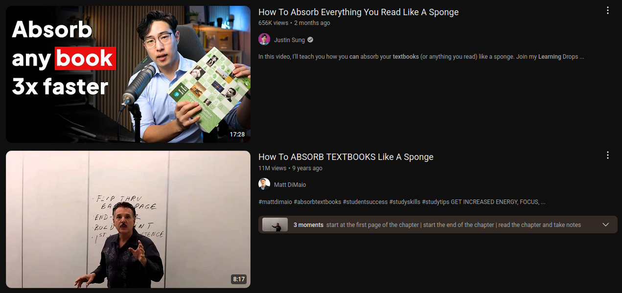 YouTube 上的學術