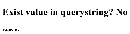 URL Without Querystring