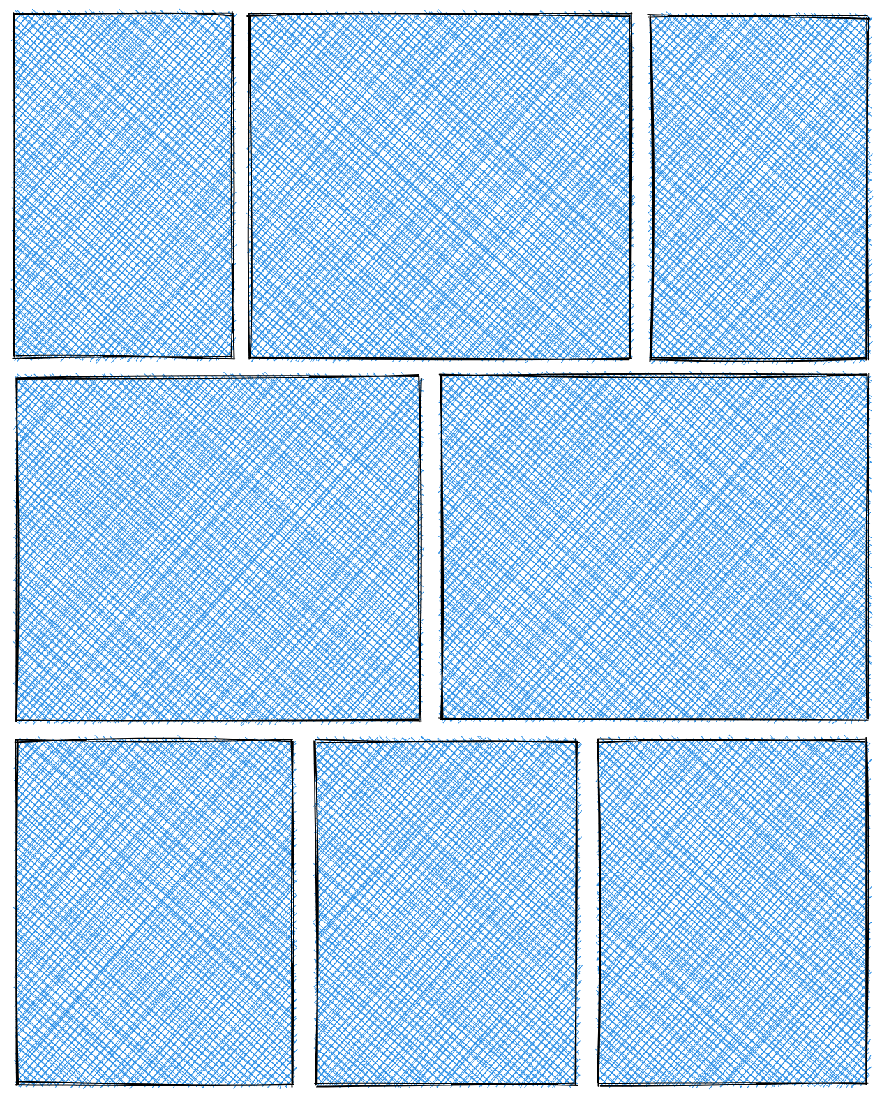 Horizontal Staggered Grid