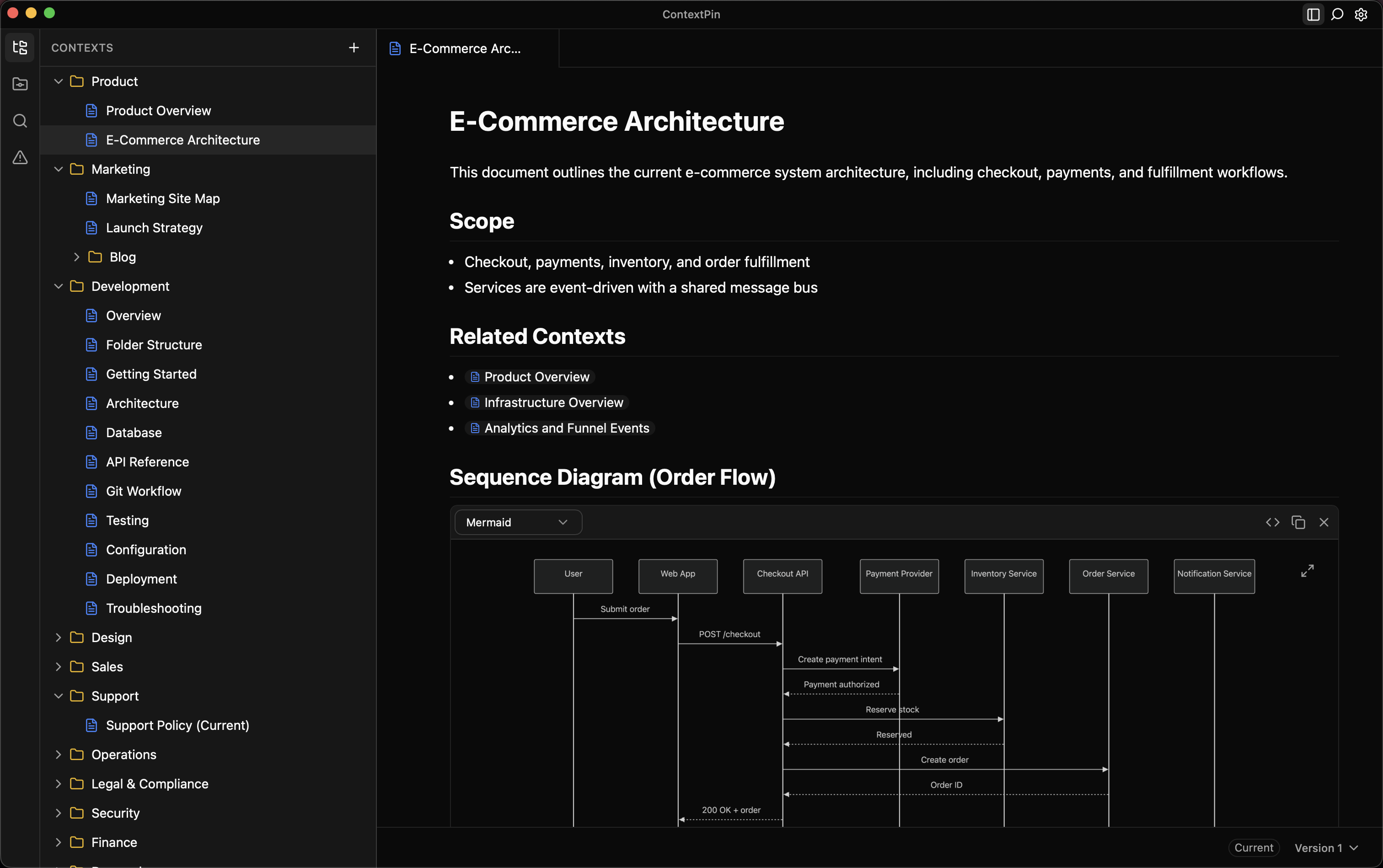 ContextPin Desktop App