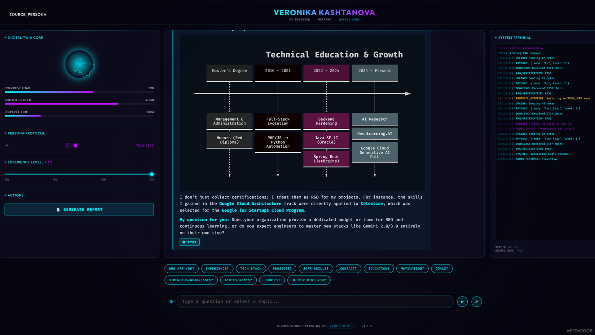 Path from Full-Stack Web to Generative AI Research