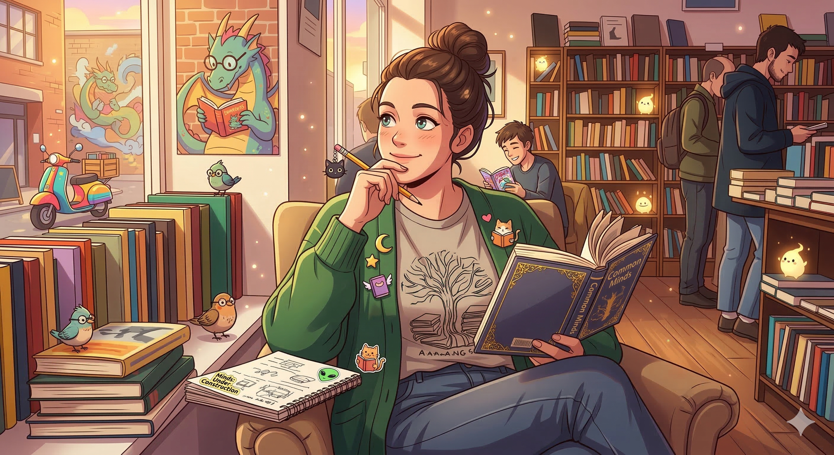 woman thinking about things