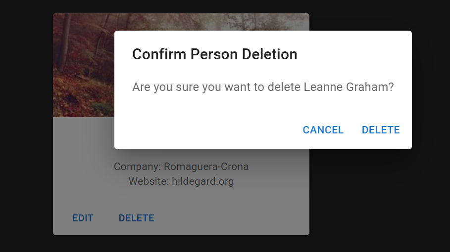 Dialogo de confirmación