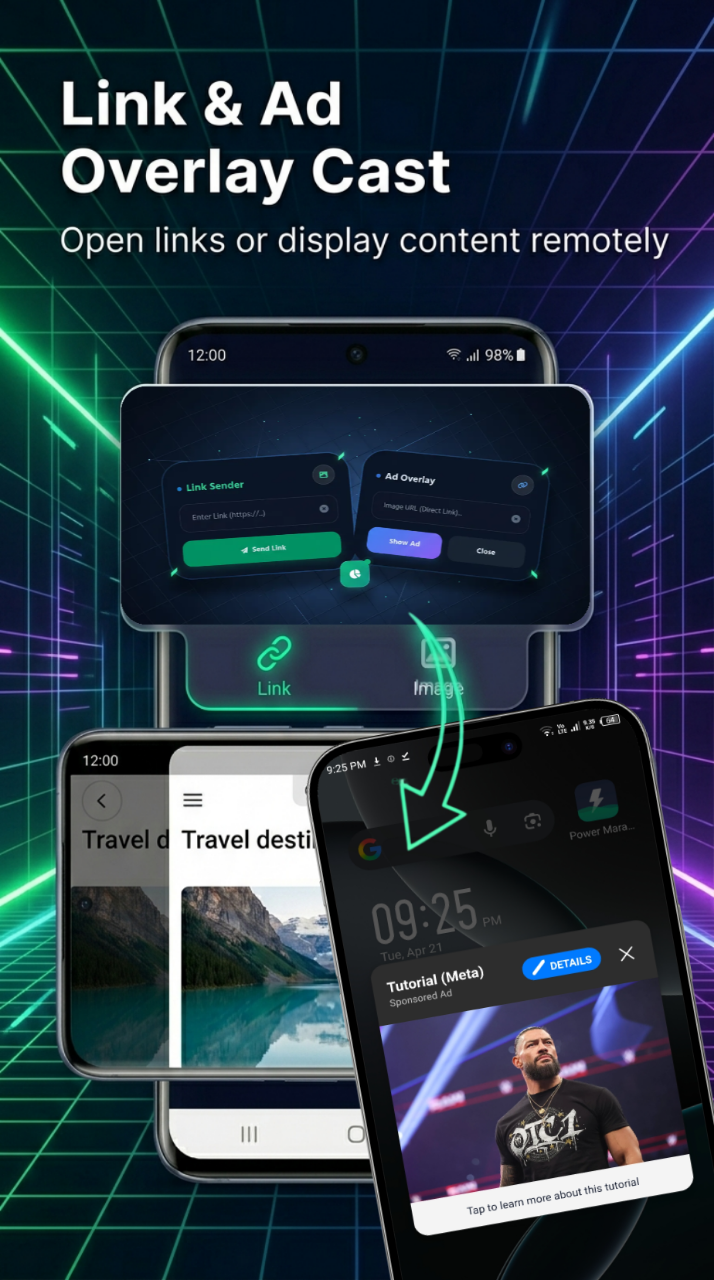 parental control app for android app and website blocking settings interface
