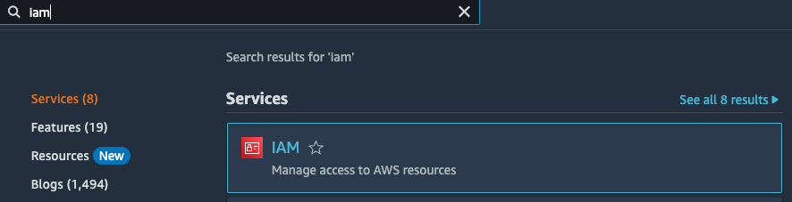 AWS Identity Provider