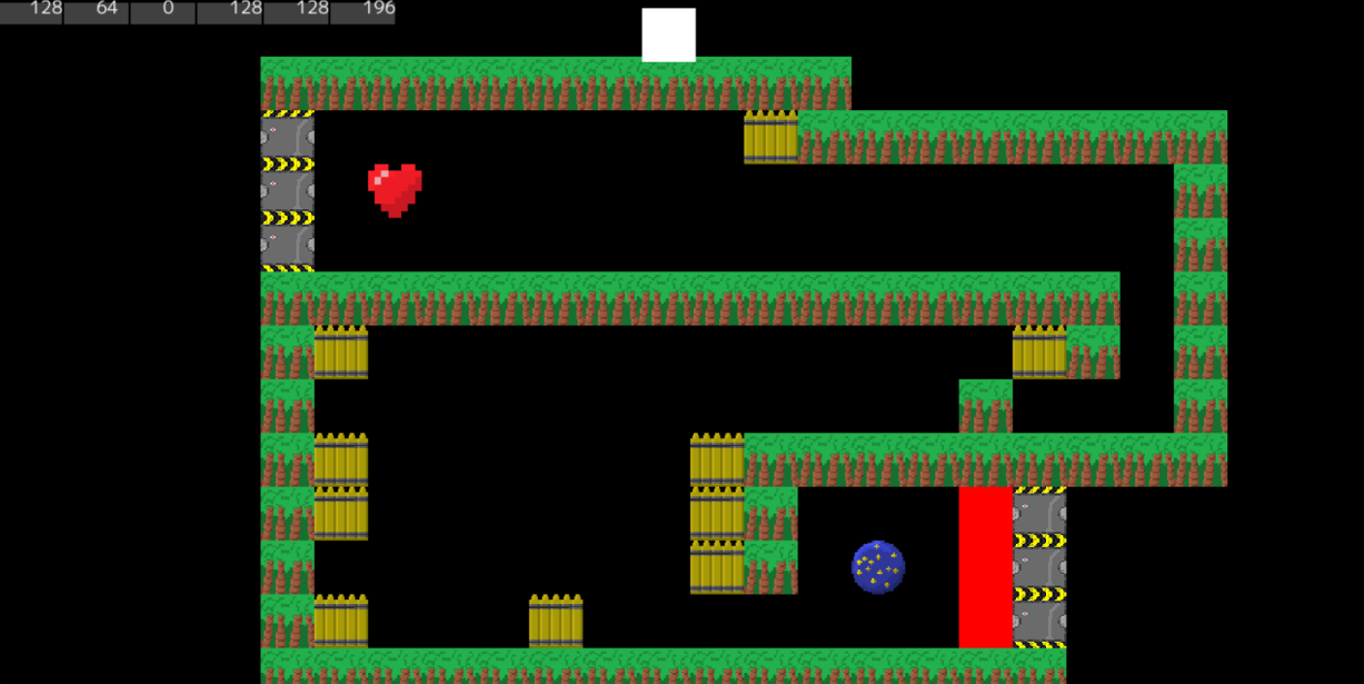 Enikoko in the level editor