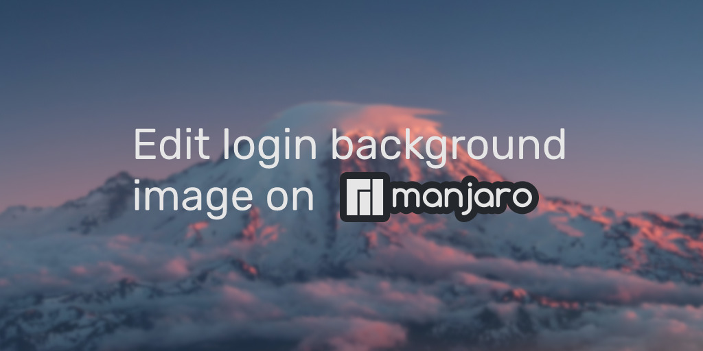 Image Unsplash illustrant comment changer son image de fond sous Manjaro