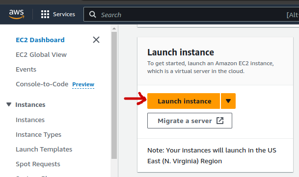 Launch Instance