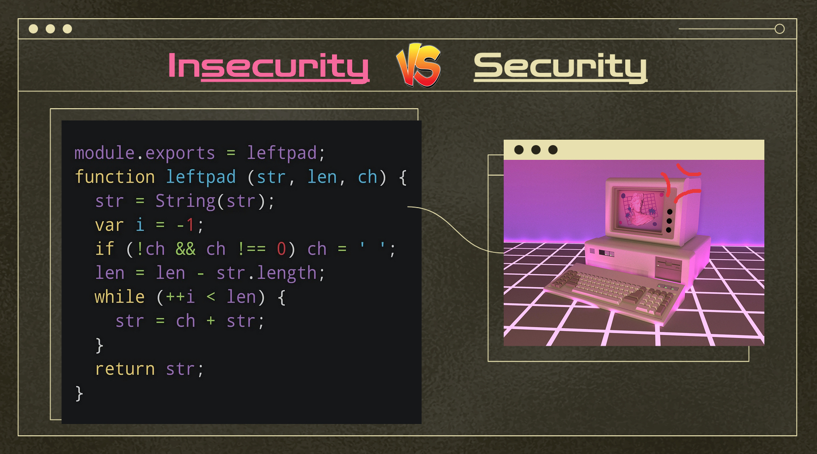 insecurity vs. security