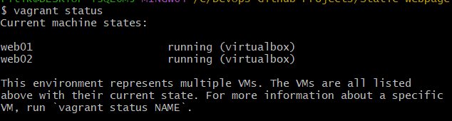 Check VM status
