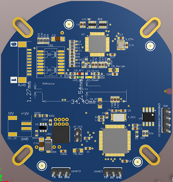 The first mass-produced anchor, using 12V power supply