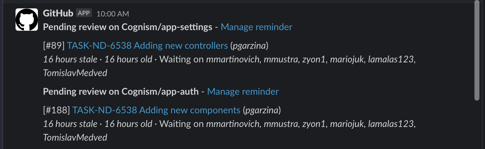 FrontEnd Pull Requests